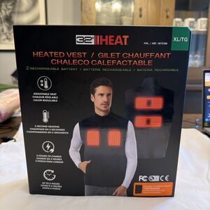 New Sealed- 32 Degrees PB115, Mens Heated Vest, X-Large